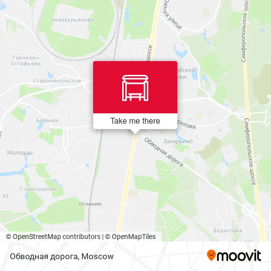 Обводная дорога map