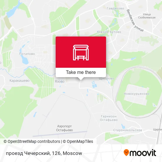 проезд Чечерский, 126 map