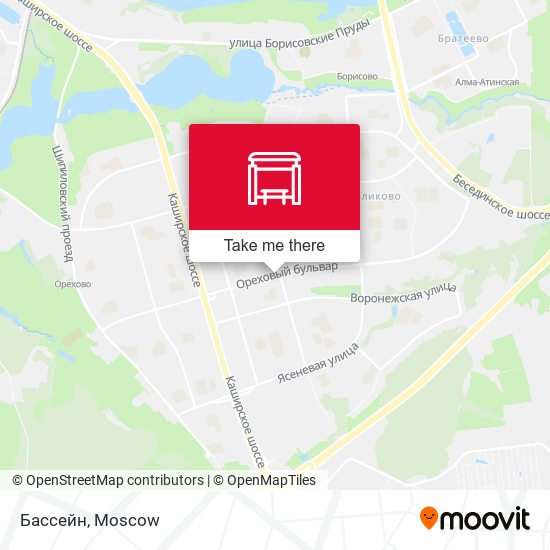 Бассейн map