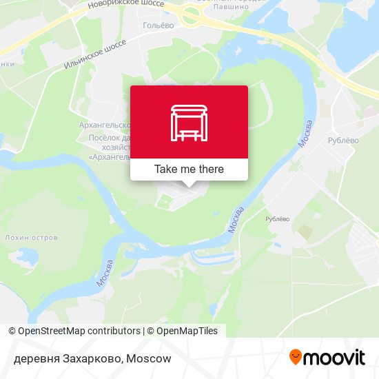 деревня Захарково map