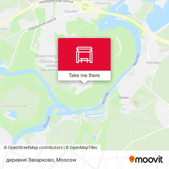 деревня Захарково map