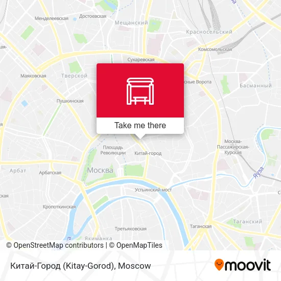 Китай-Город (Kitay-Gorod) map