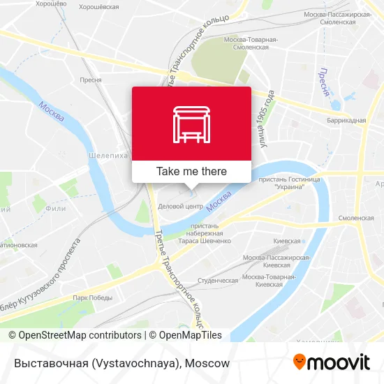 Выставочная (Vystavochnaya) map