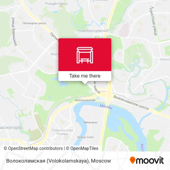 Волоколамская (Volokolamskaya) map