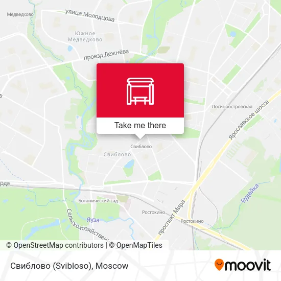 Свиблово (Svibloso) map