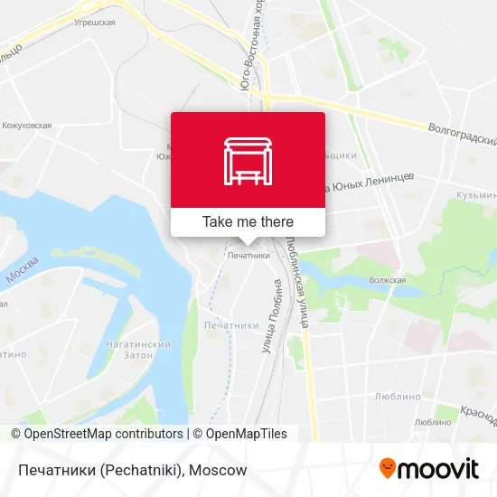 Печатники (Pechatniki) map