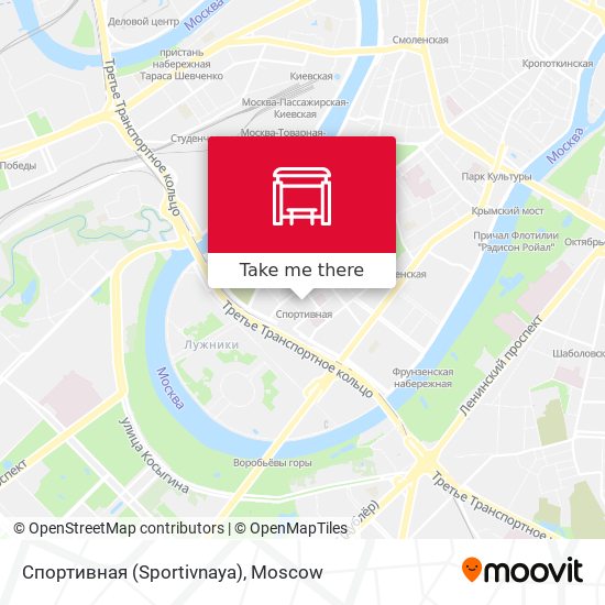 Спортивная (Sportivnaya) map