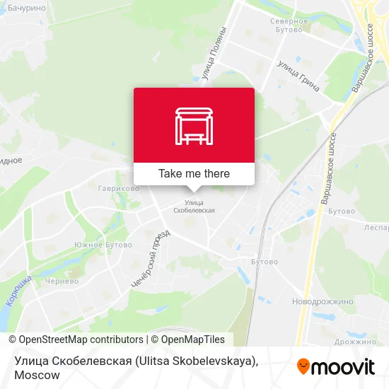 Улица Скобелевская (Ulitsa Skobelevskaya) map