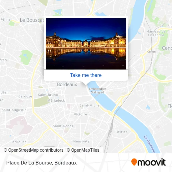 Place De La Bourse map