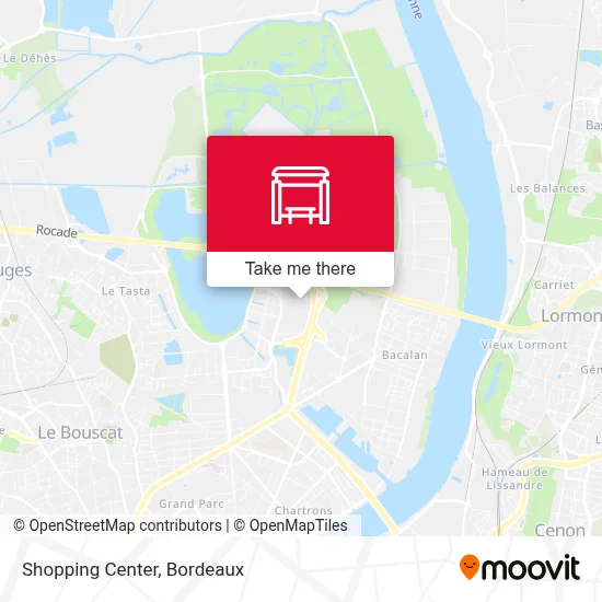 Centre Commercial map