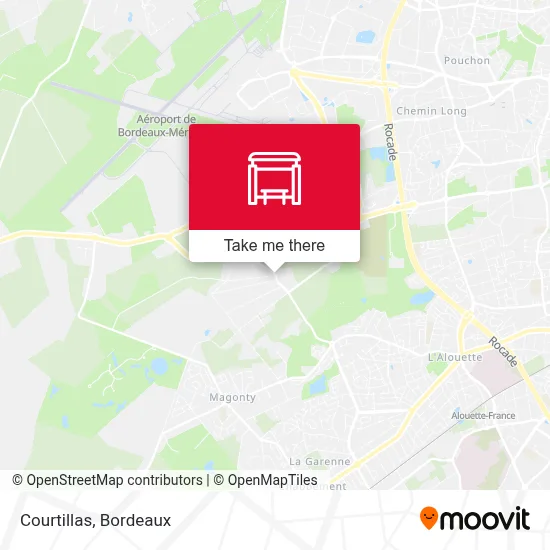 Courtillas map