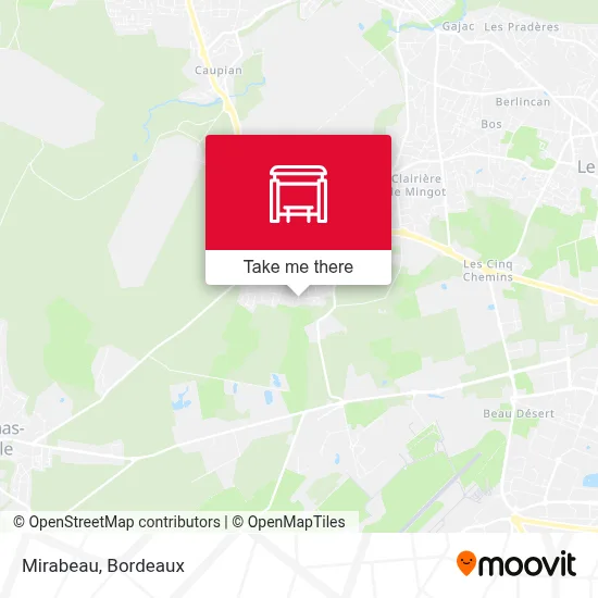 Mirabeau map