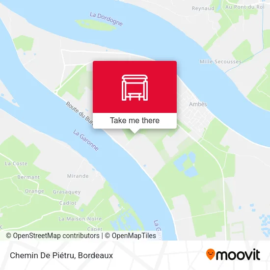 Chemin De Piétru map