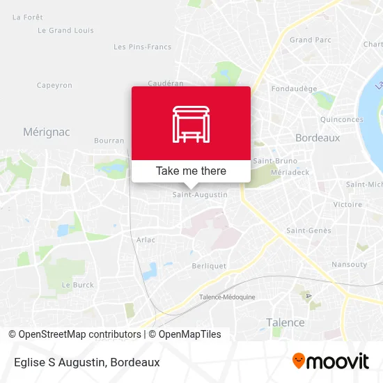 Eglise S Augustin map