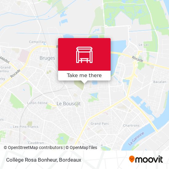 Collège Rosa Bonheur map