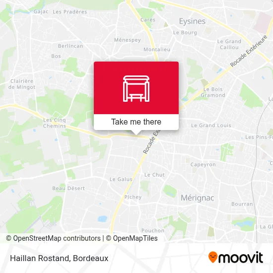 Haillan Rostand map