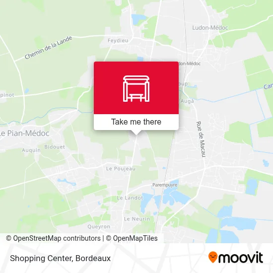 Centre Commercial map