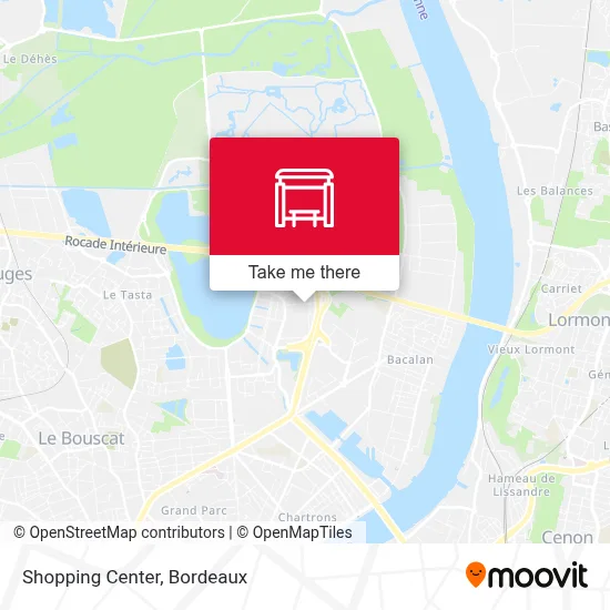 Centre Commercial map