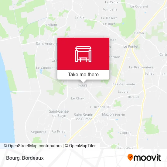 Bourg map