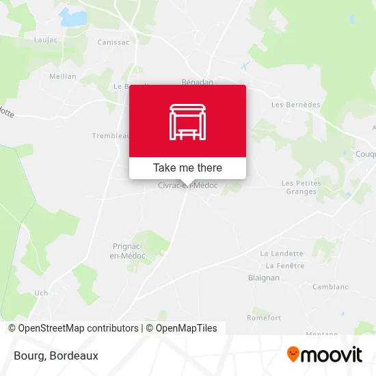 Bourg map