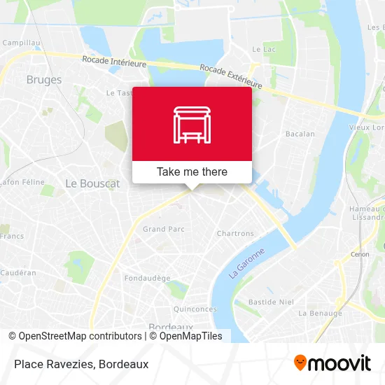 Place Ravezies map