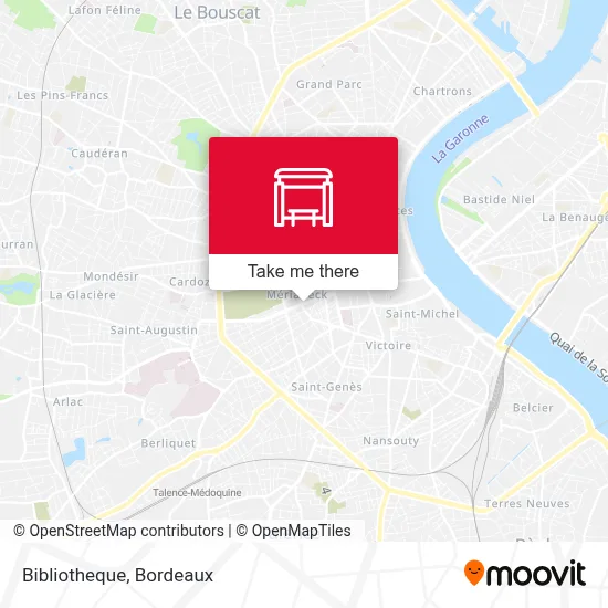 Mapa Bibliotheque