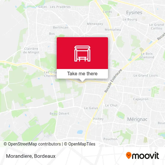 Morandiere map