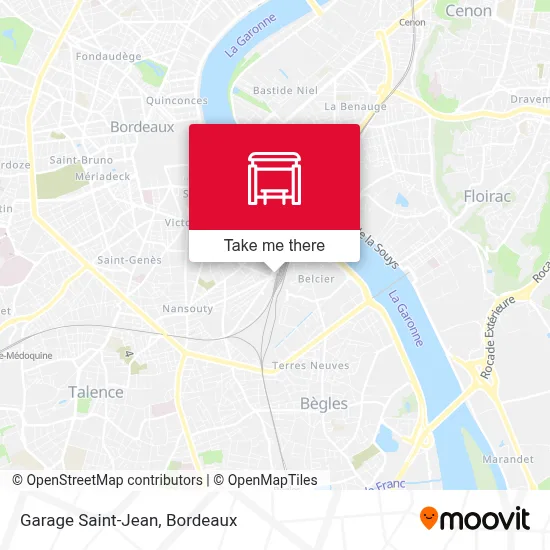 Garage Saint-Jean map