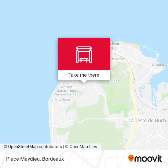 Place Maydieu map