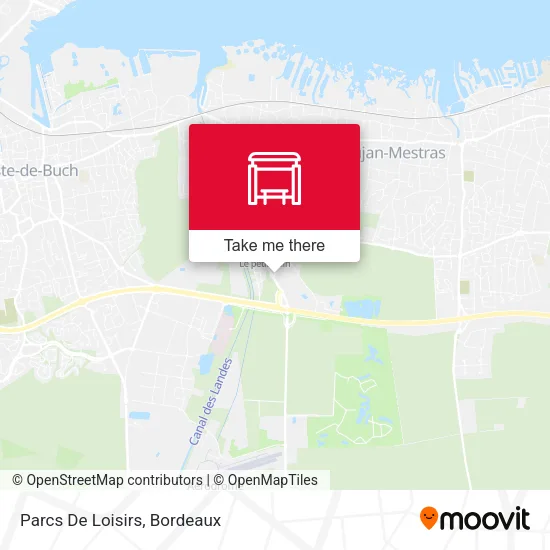 Parcs De Loisirs map