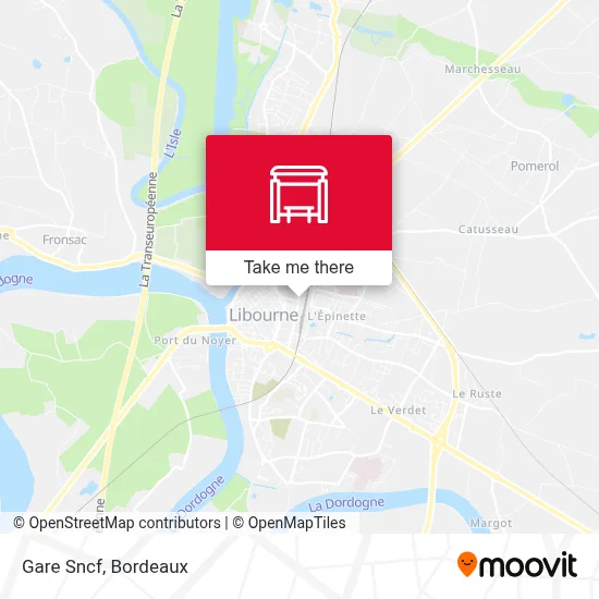 Gare Sncf map