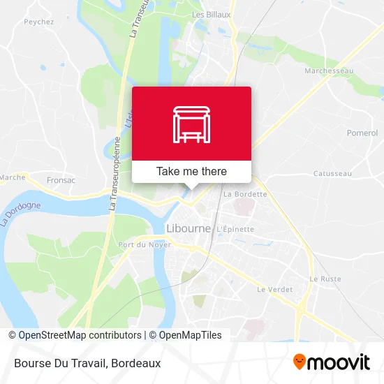 Bourse Du Travail map