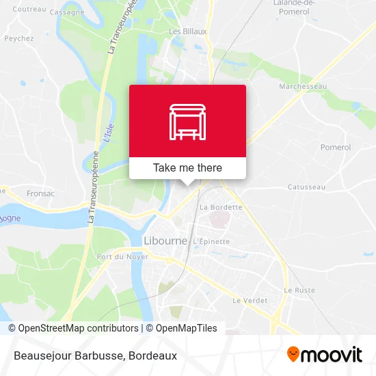 Beausejour Barbusse map