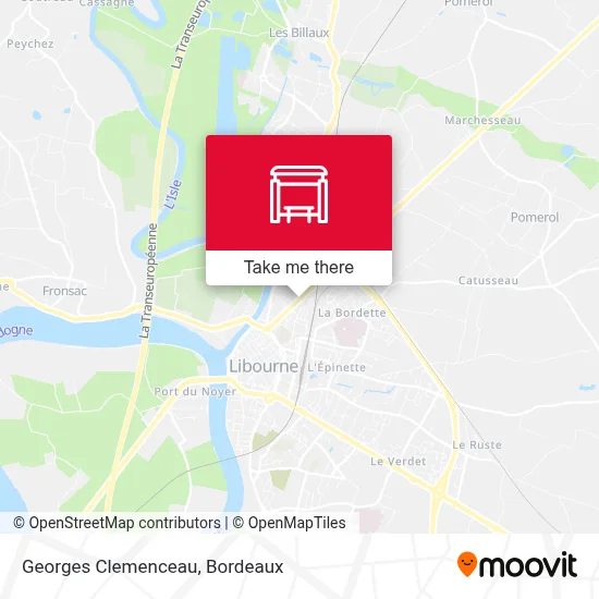 Georges Clemenceau map