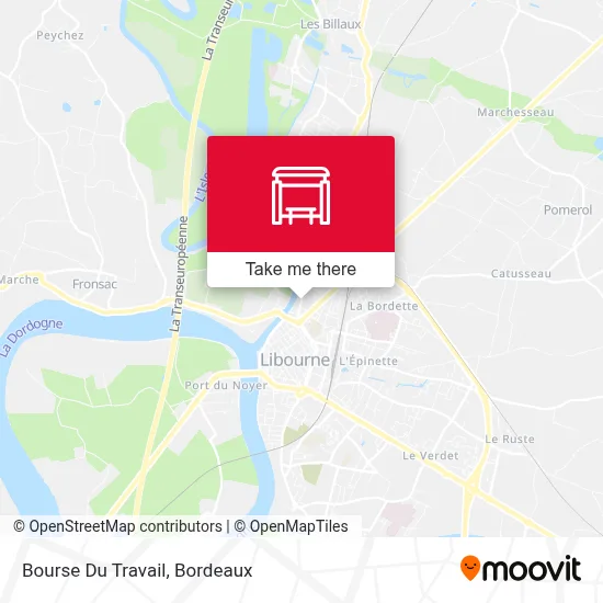 Bourse Du Travail map