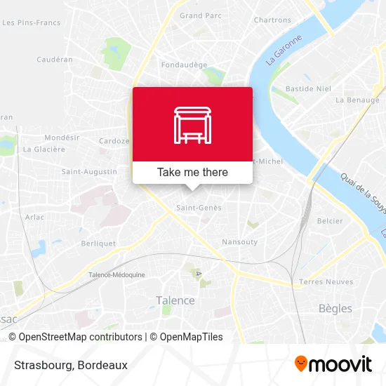 Strasbourg map