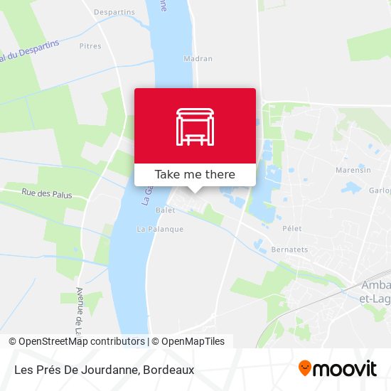 Les Prés De Jourdanne map