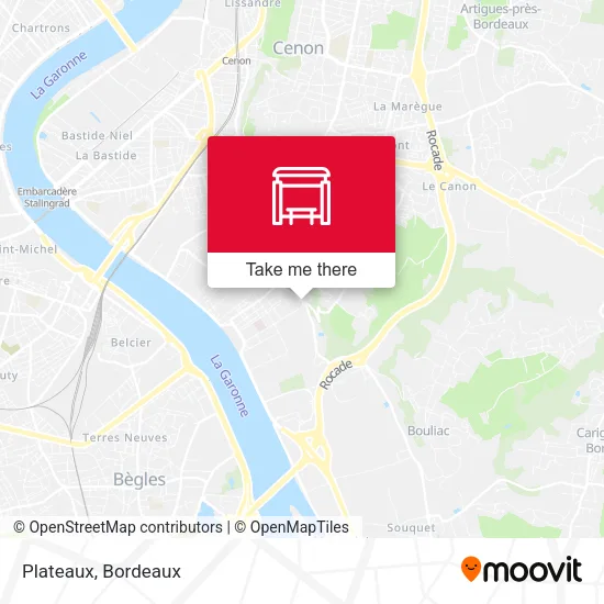 Plateaux map
