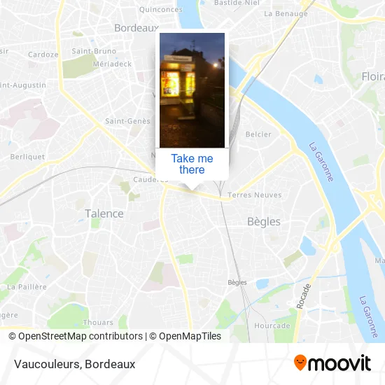 Vaucouleurs map
