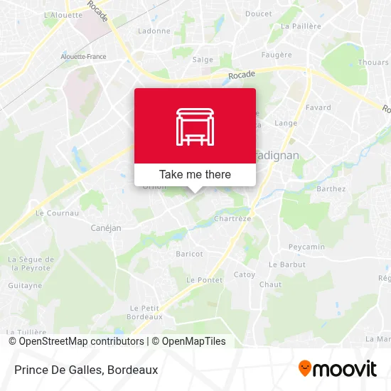 Prince De Galles map