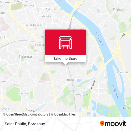 Saint-Paulin map