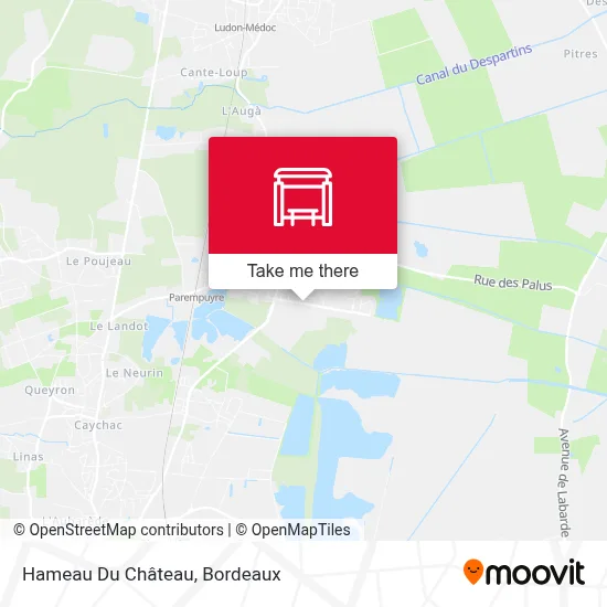 Hameau Du Château map