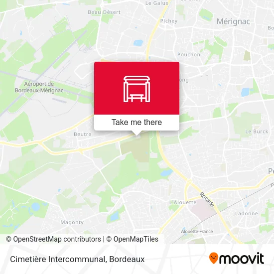 Cimetière Intercommunal map