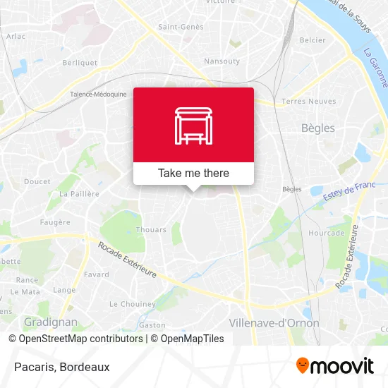 Pacaris map