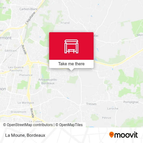 La Moune map