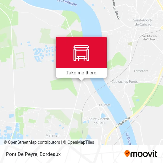 Pont De Peyre map