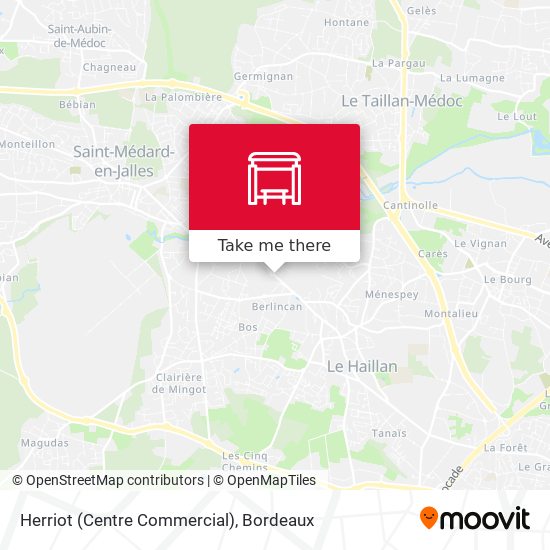 Herriot (Centre Commercial) map