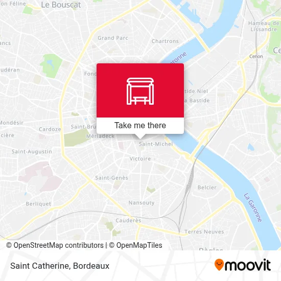 Sainte-Catherine map