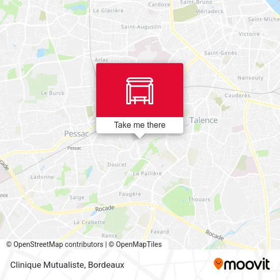Clinique Mutualiste map
