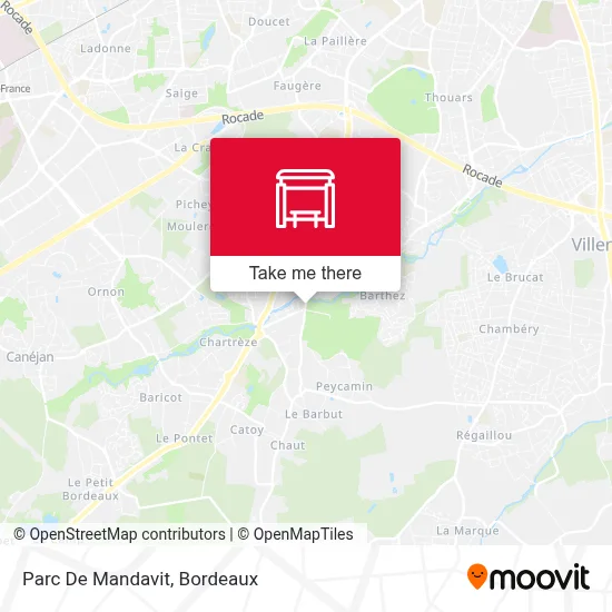 Parc De Mandavit map